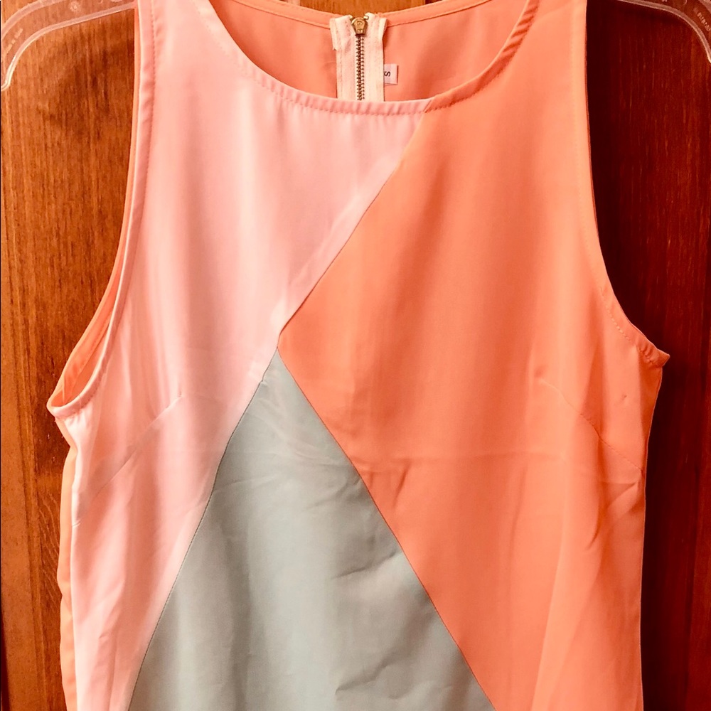 Three colored blocked dress✨✨